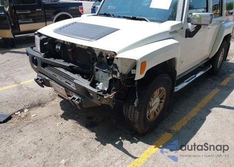 2007 Hummer H3 Suv z USA, uszkodzony, nr VIN 5GTDN13EX78187977